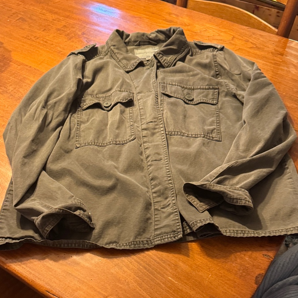 Lucky Brand Men's Military Field Jacket in Brown